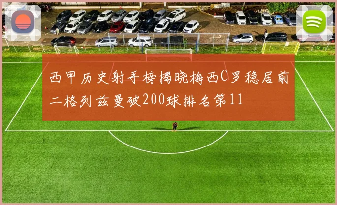 西甲历史射手榜揭晓梅西C罗稳居前二格列兹曼破200球排名第11